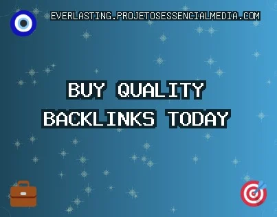 Quality backlinks
